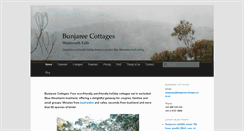 Desktop Screenshot of bunjareecottages.com.au